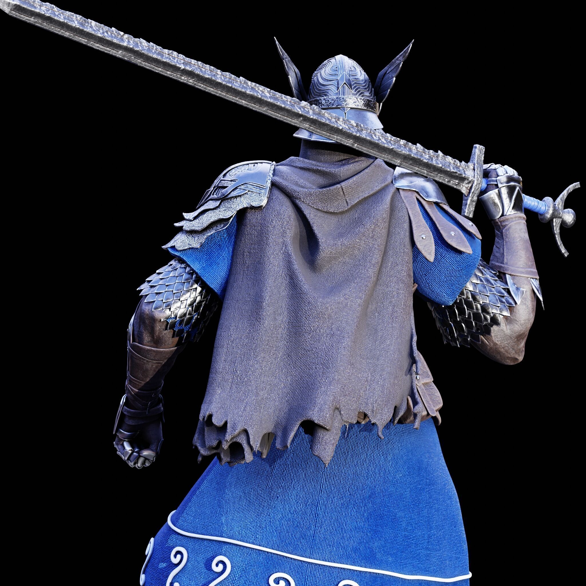 WYLDER COLLECTOR FIGURE - ELDEN RING NIGHTREIGN FAN ART - PRINT 3D print model_74