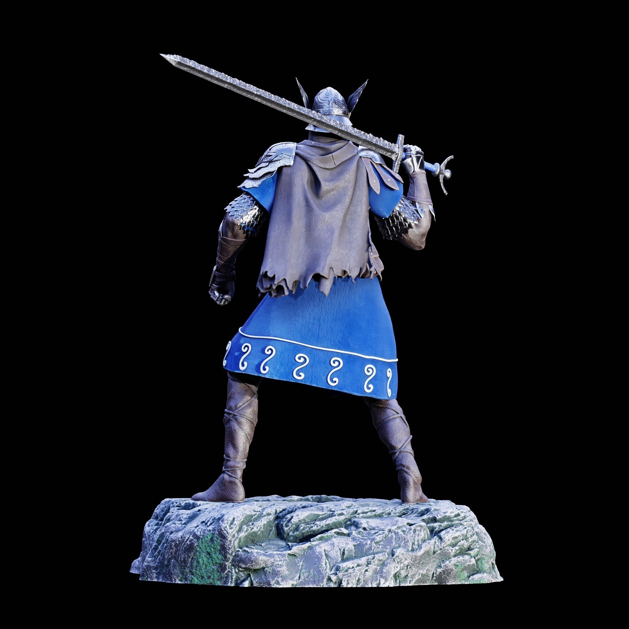 WYLDER COLLECTOR FIGURE - ELDEN RING NIGHTREIGN FAN ART - PRINT 3D print model_49