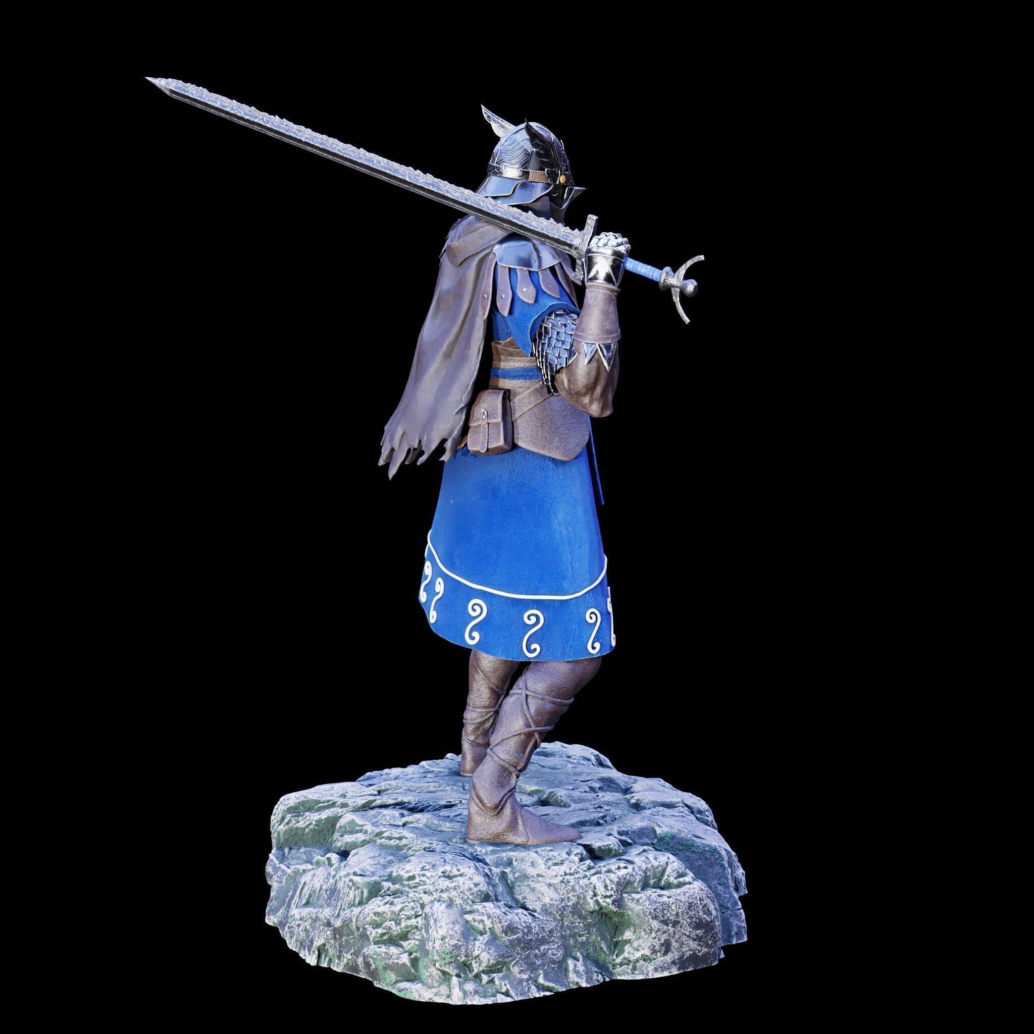 WYLDER COLLECTOR FIGURE - ELDEN RING NIGHTREIGN FAN ART - PRINT 3D print model_53