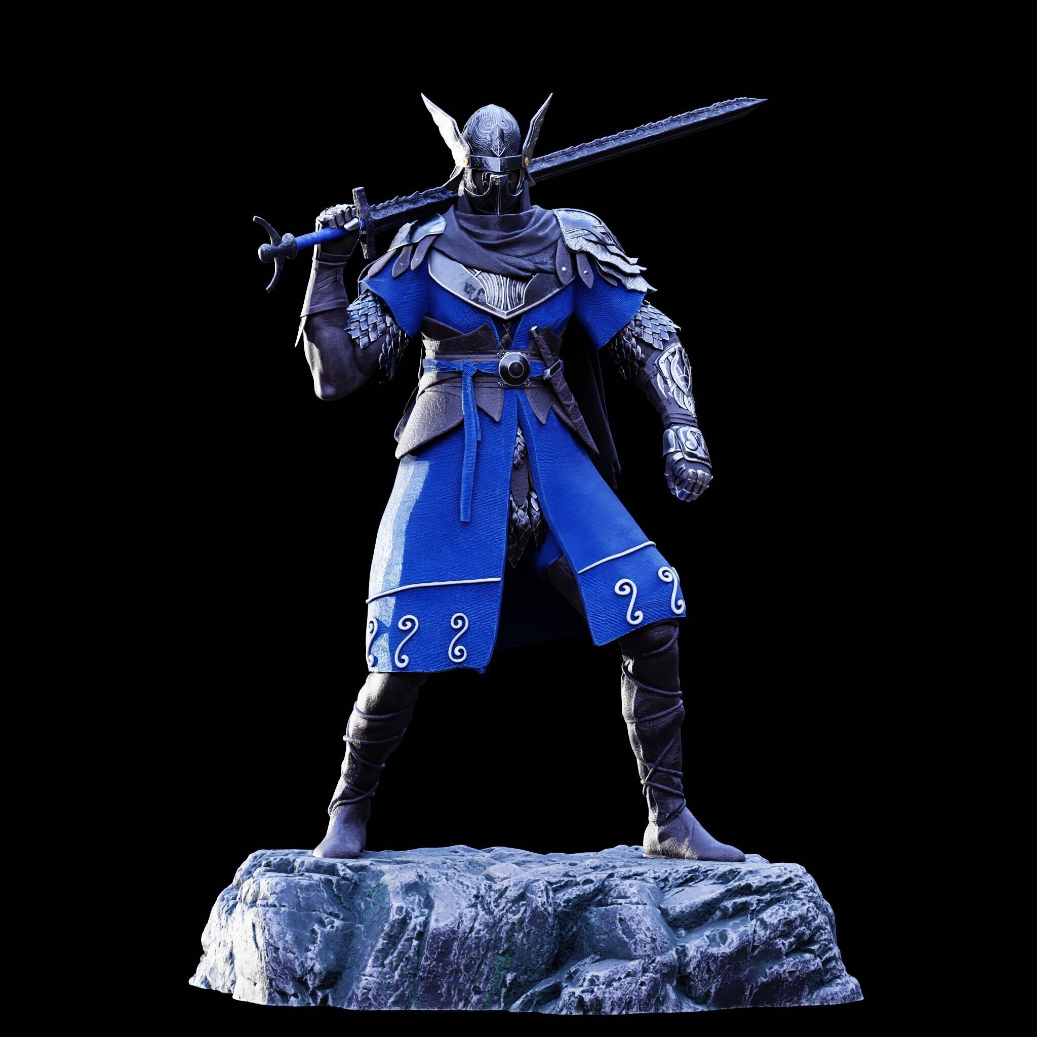 WYLDER COLLECTOR FIGURE - ELDEN RING NIGHTREIGN FAN ART - PRINT 3D print model_44