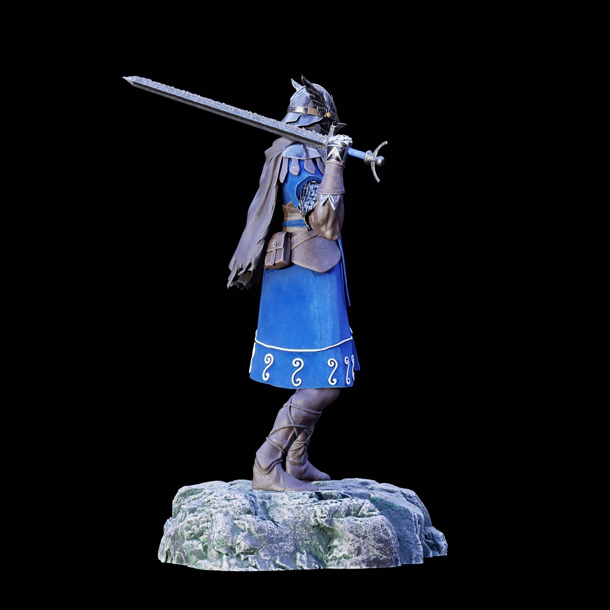 WYLDER COLLECTOR FIGURE - ELDEN RING NIGHTREIGN FAN ART - PRINT 3D print model_46