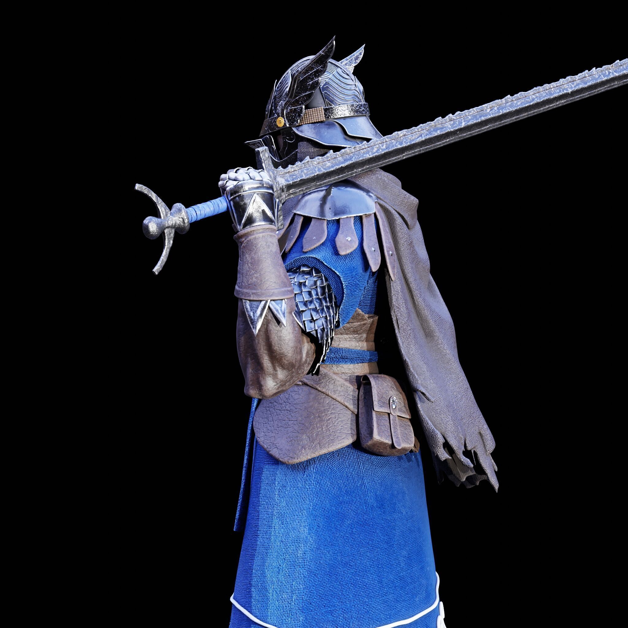 WYLDER COLLECTOR FIGURE - ELDEN RING NIGHTREIGN FAN ART - PRINT 3D print model_38