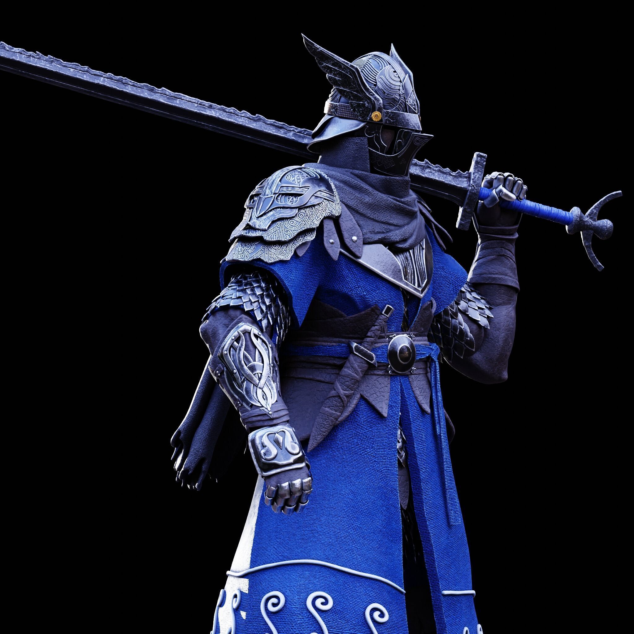 WYLDER COLLECTOR FIGURE - ELDEN RING NIGHTREIGN FAN ART - PRINT 3D print model_60