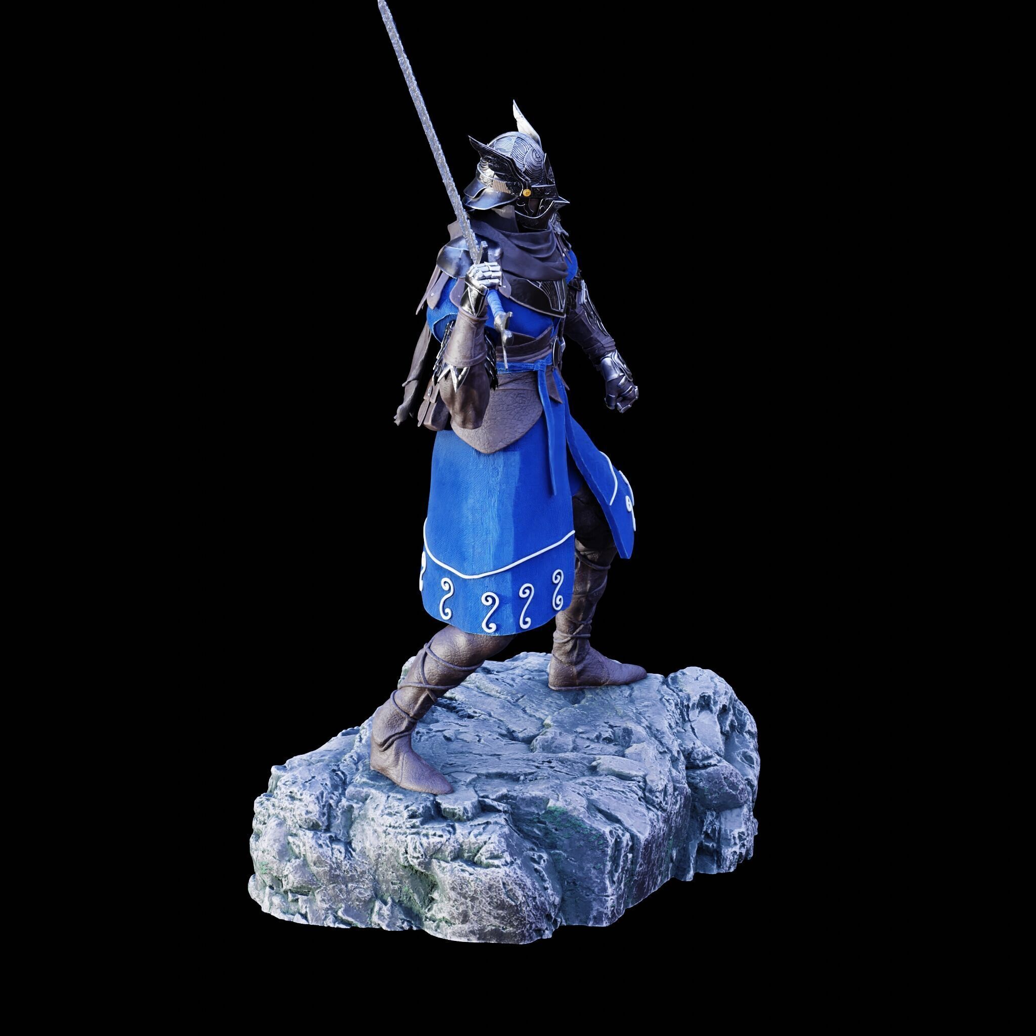 WYLDER COLLECTOR FIGURE - ELDEN RING NIGHTREIGN FAN ART - PRINT 3D print model_50