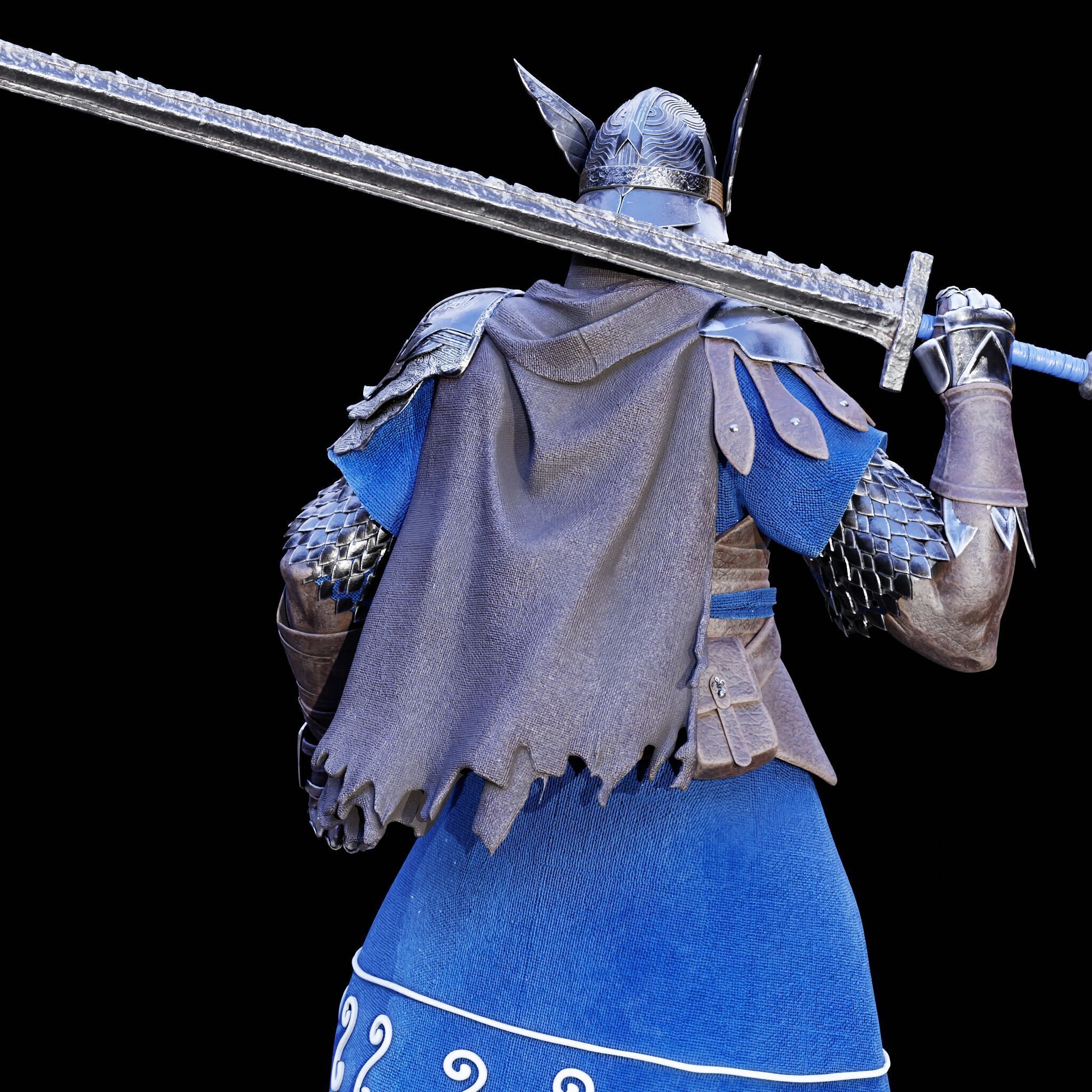 WYLDER COLLECTOR FIGURE - ELDEN RING NIGHTREIGN FAN ART - PRINT 3D print model_67