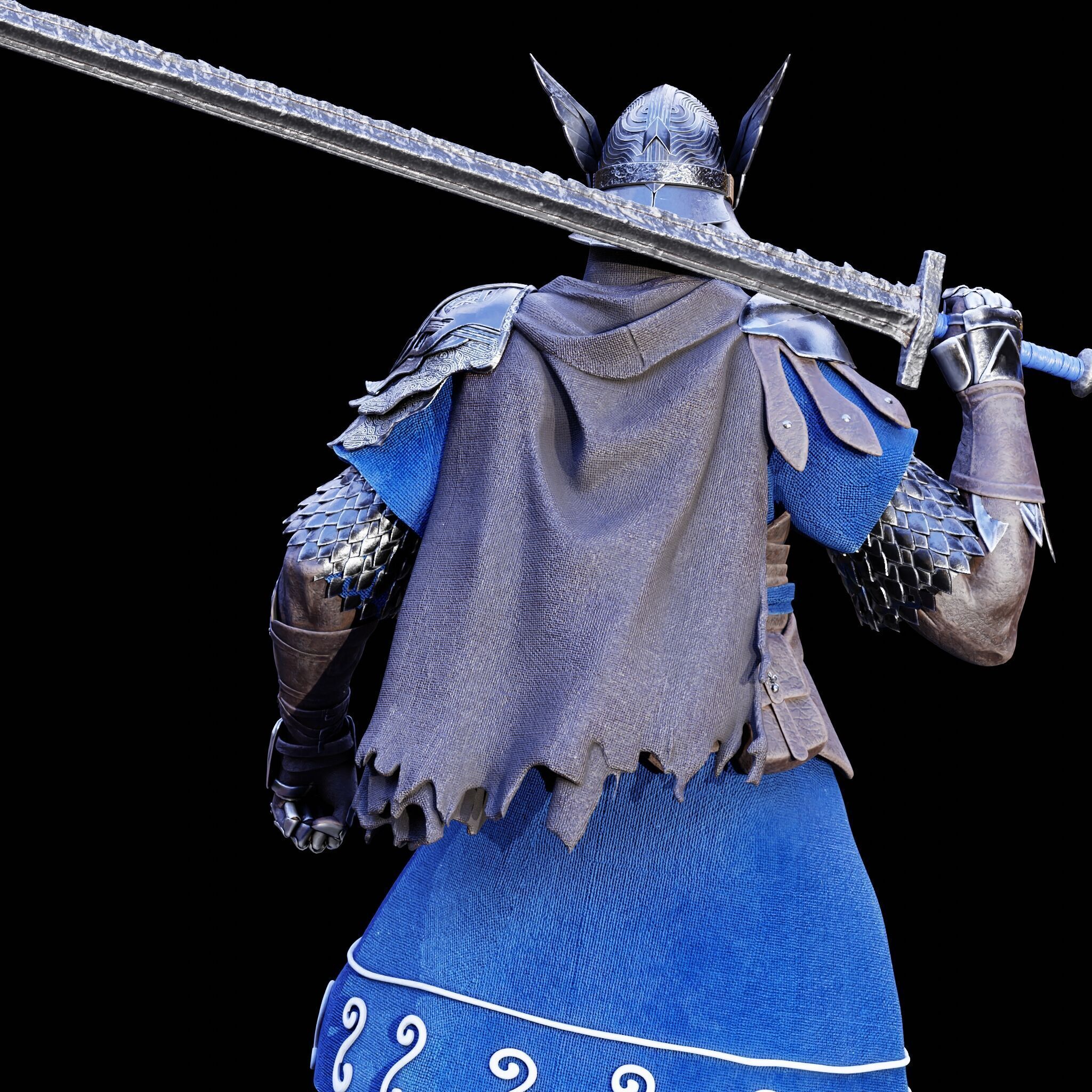 WYLDER COLLECTOR FIGURE - ELDEN RING NIGHTREIGN FAN ART - PRINT 3D print model_70