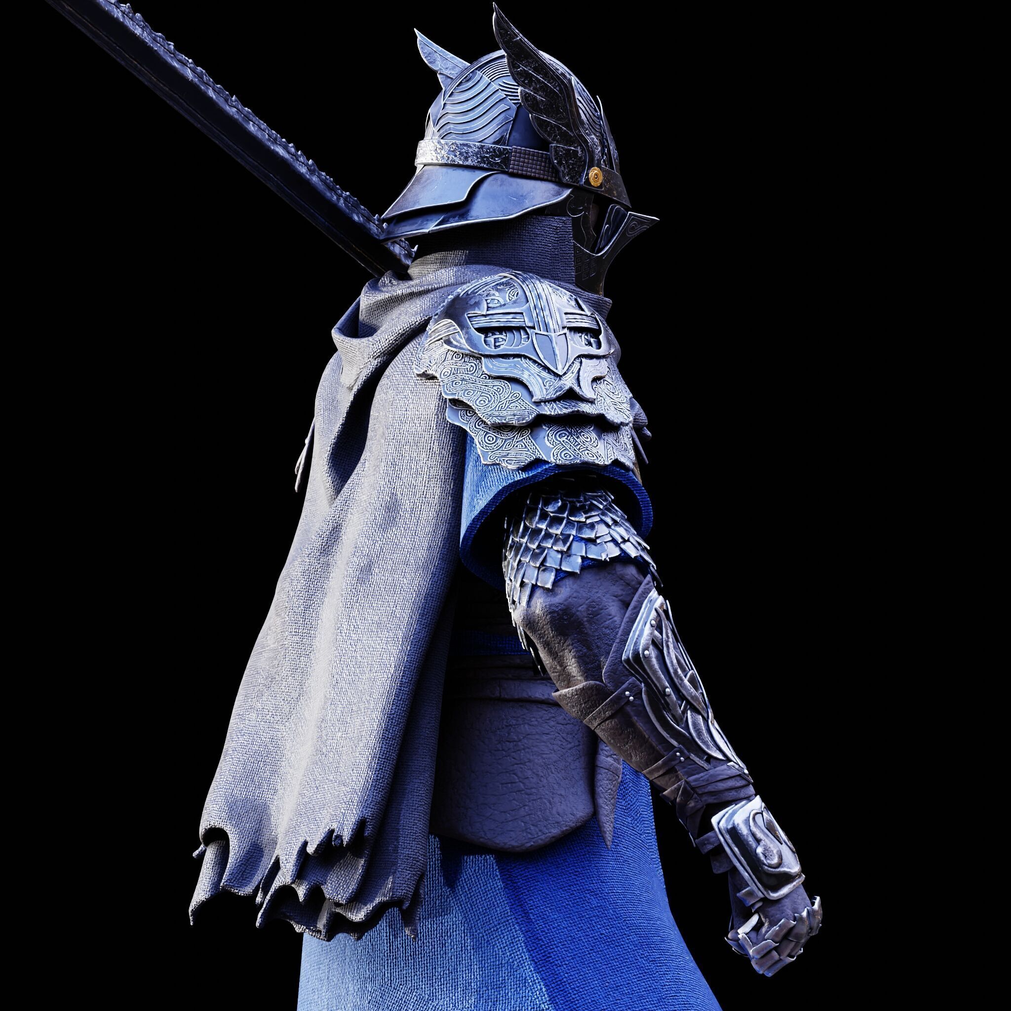 WYLDER COLLECTOR FIGURE - ELDEN RING NIGHTREIGN FAN ART - PRINT 3D print model_69