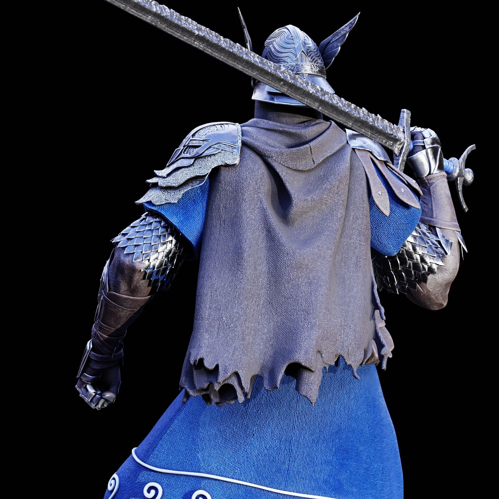 WYLDER COLLECTOR FIGURE - ELDEN RING NIGHTREIGN FAN ART - PRINT 3D print model_76