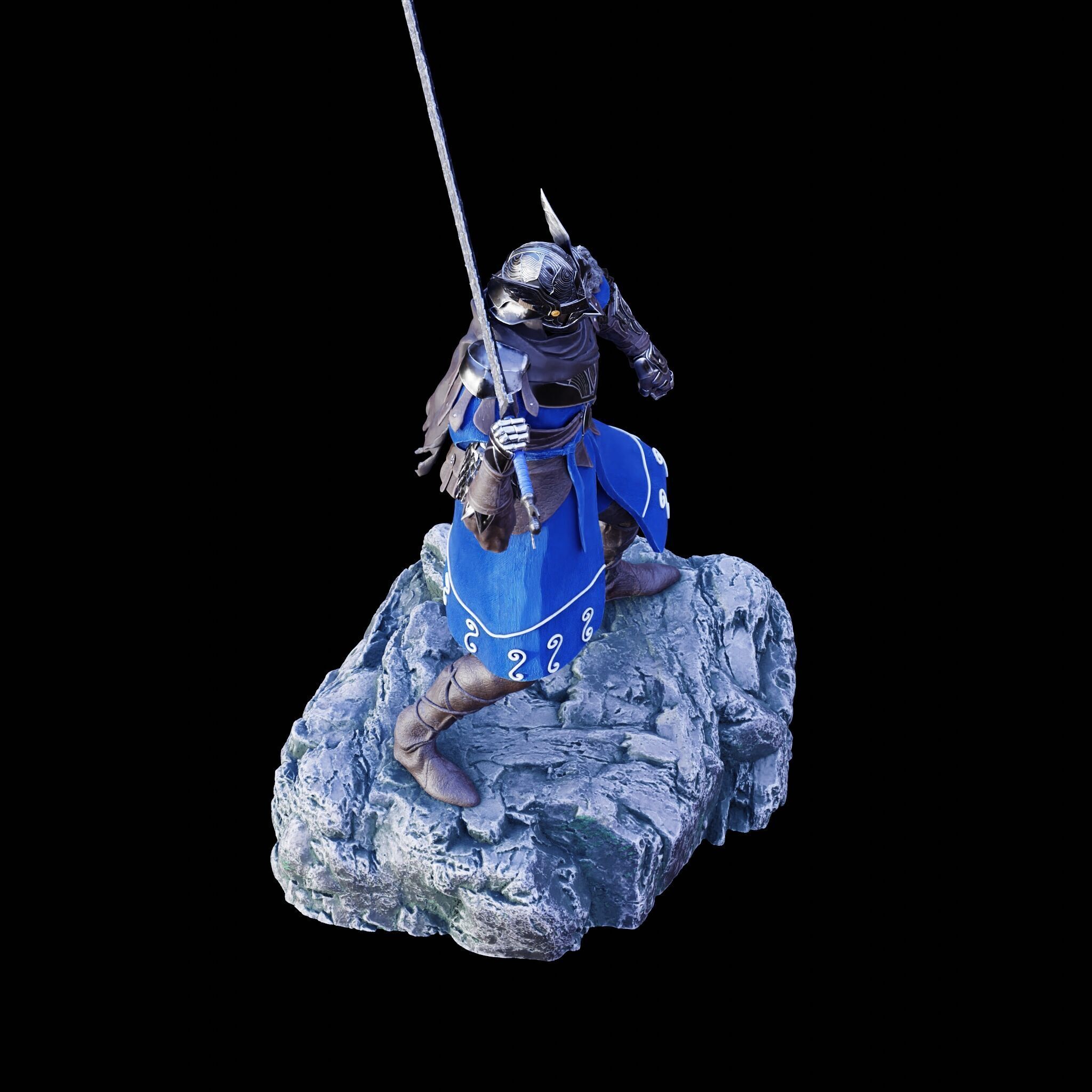 WYLDER COLLECTOR FIGURE - ELDEN RING NIGHTREIGN FAN ART - PRINT 3D print model_26