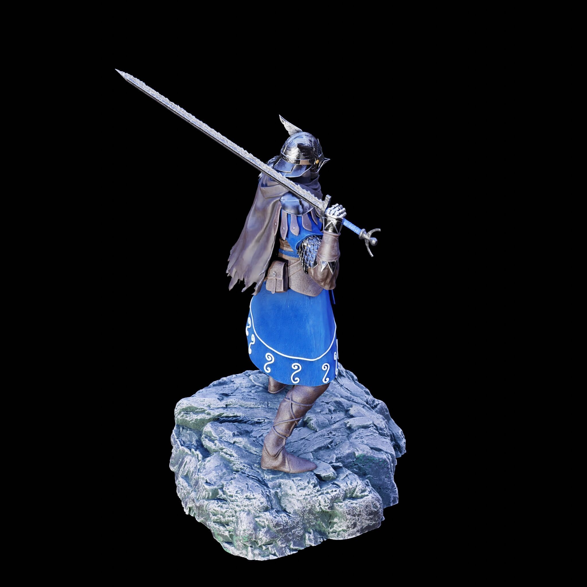 WYLDER COLLECTOR FIGURE - ELDEN RING NIGHTREIGN FAN ART - PRINT 3D print model_23