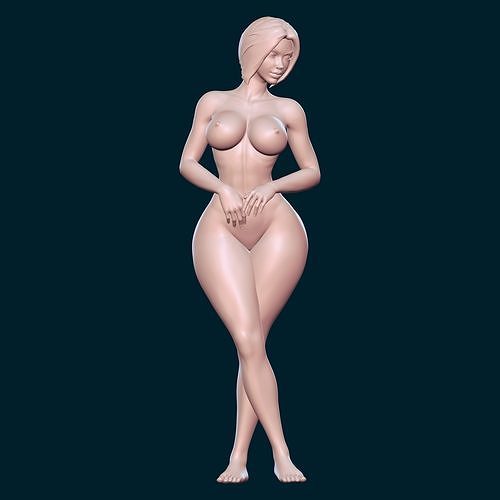 erotic nude girl 47 3D print model