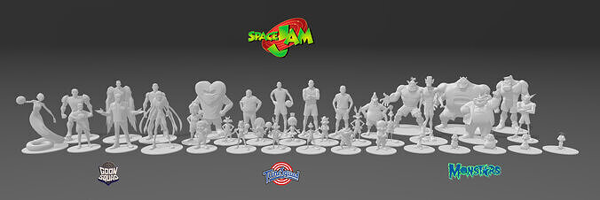 Miniatures - Space Jam Complete Collection 3D print model