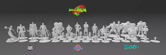 Miniatures - Space Jam Complete Collection