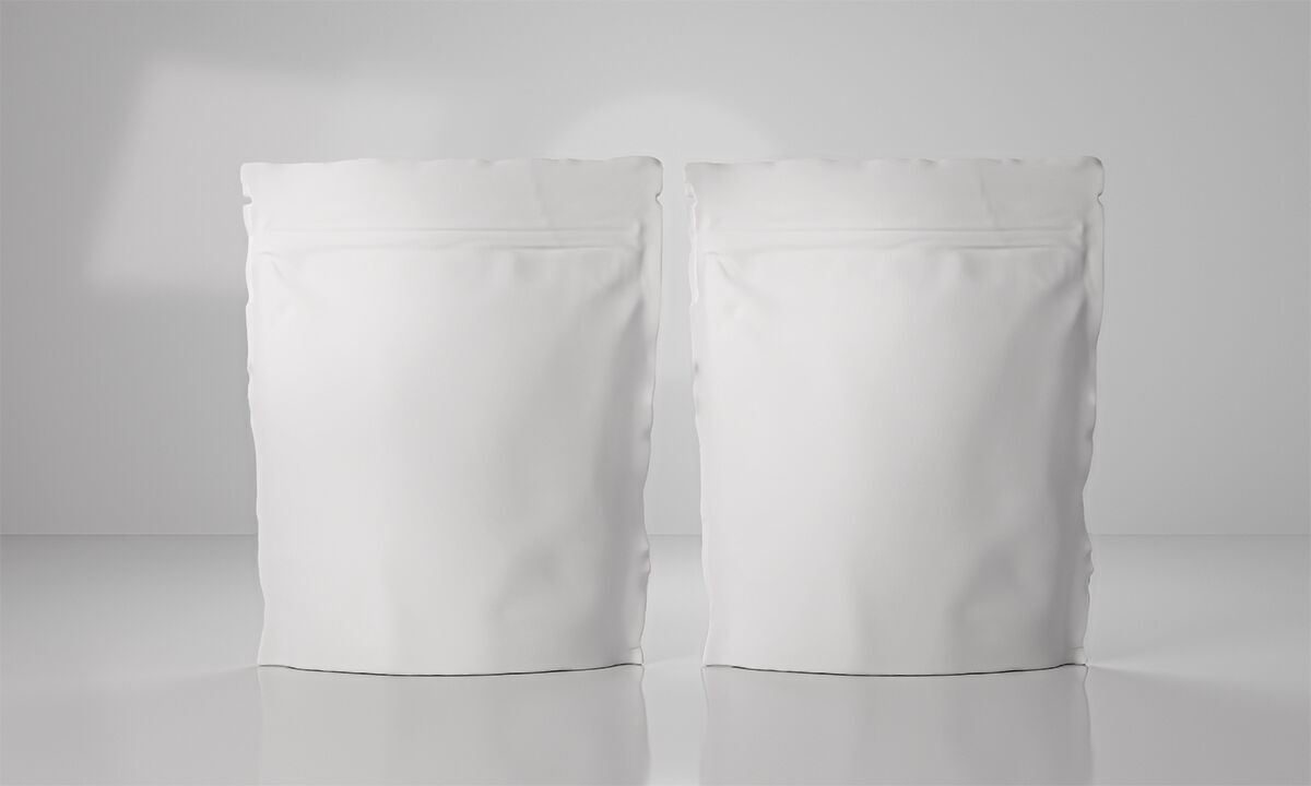  Zip Pouch paper bag Mockup Paper Bag Download 3D Model Low-poly 3D model_4