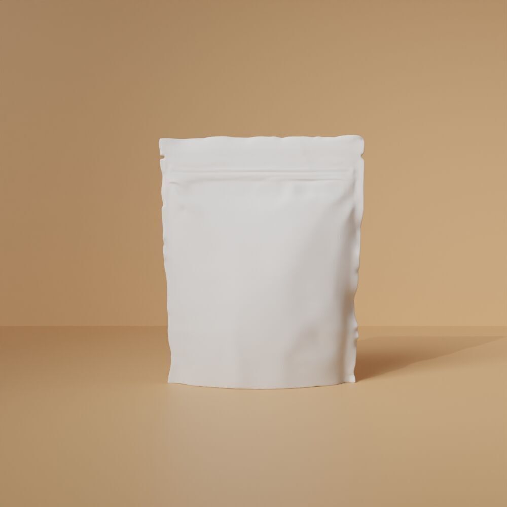  Zip Pouch paper bag Mockup Paper Bag Download 3D Model Low-poly 3D model_1