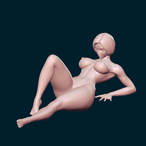 erotic nude girl 52 3D print model
