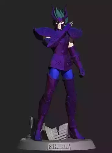 Saint Seiya Shura - Capricorn Sapuri - Hades Saga 3D print model