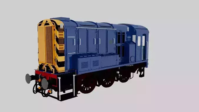 British Rail Class 08 Rail Blue Livery