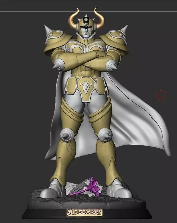 Saint Seiya Aldebaran Touro - Taurus 3D print model_0