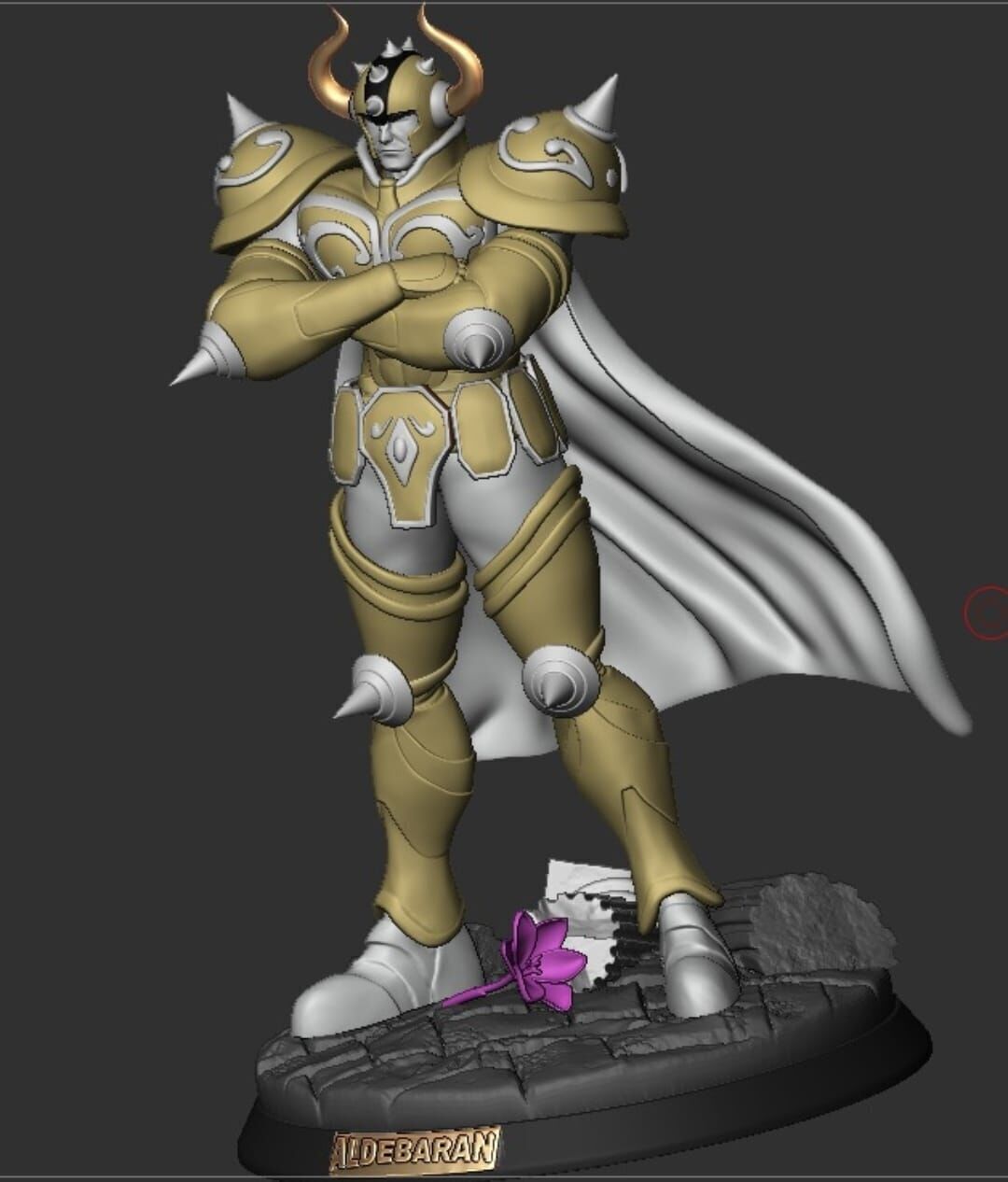 Saint Seiya Aldebaran Touro - Taurus 3D print model_1