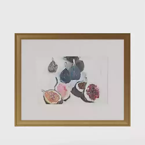 Figs Wall Art 3D model