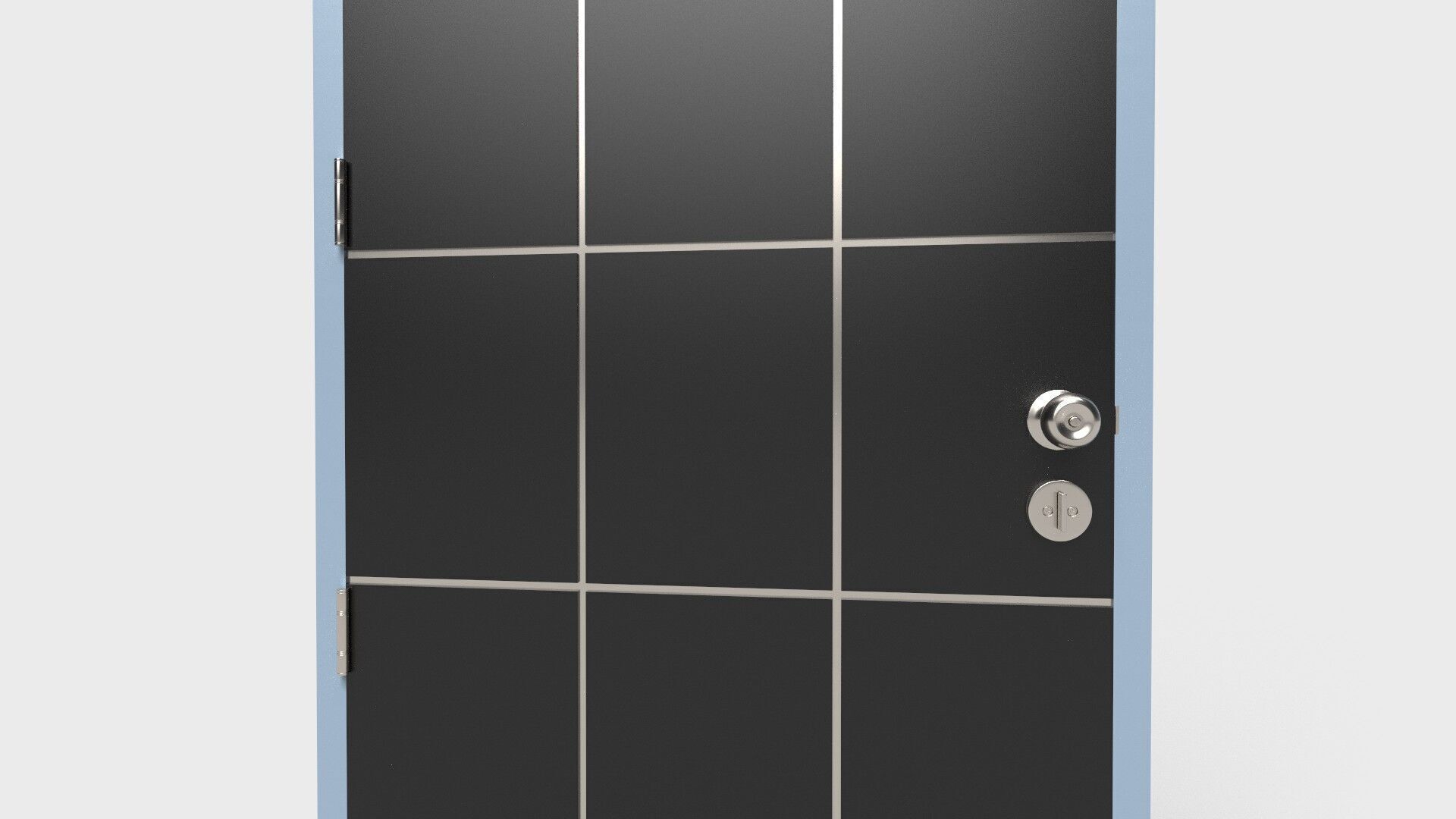 Door Design CG34 3D model_4