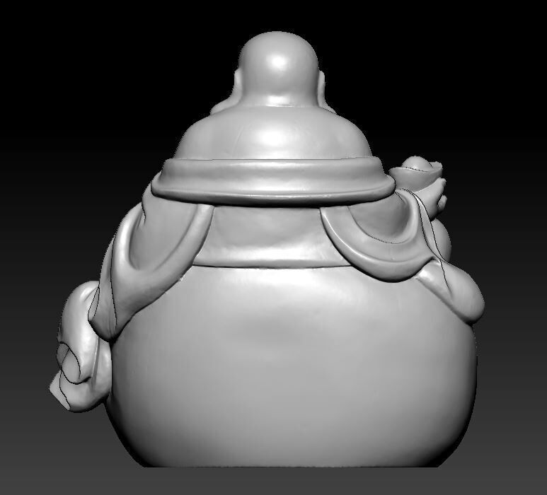 Maitreya Buddha 3D print model_3