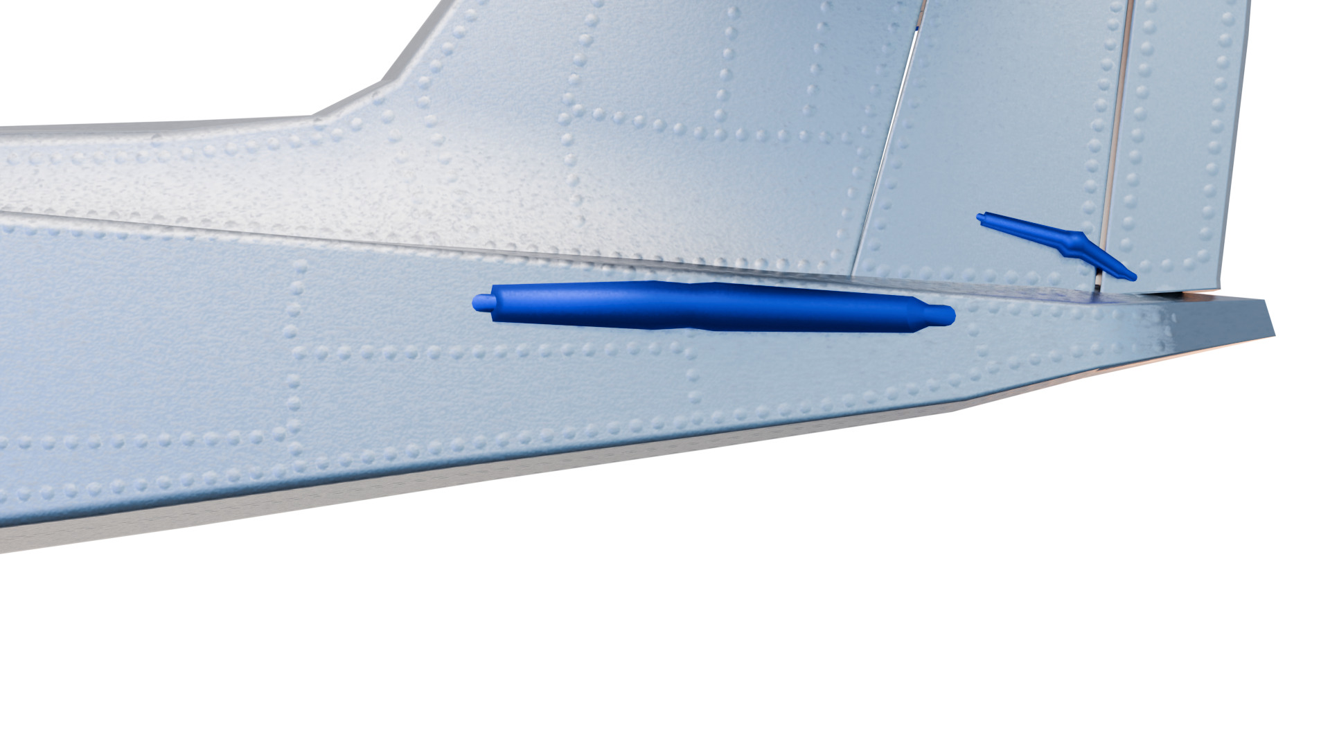 Safari Plane - Medium Poly Game-Ready 3D Model Low-poly 3D model_15