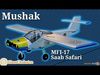 Mushak MFI-17 Safari - Medium Poly Game-Ready 3D Model Low-poly 3D model_1