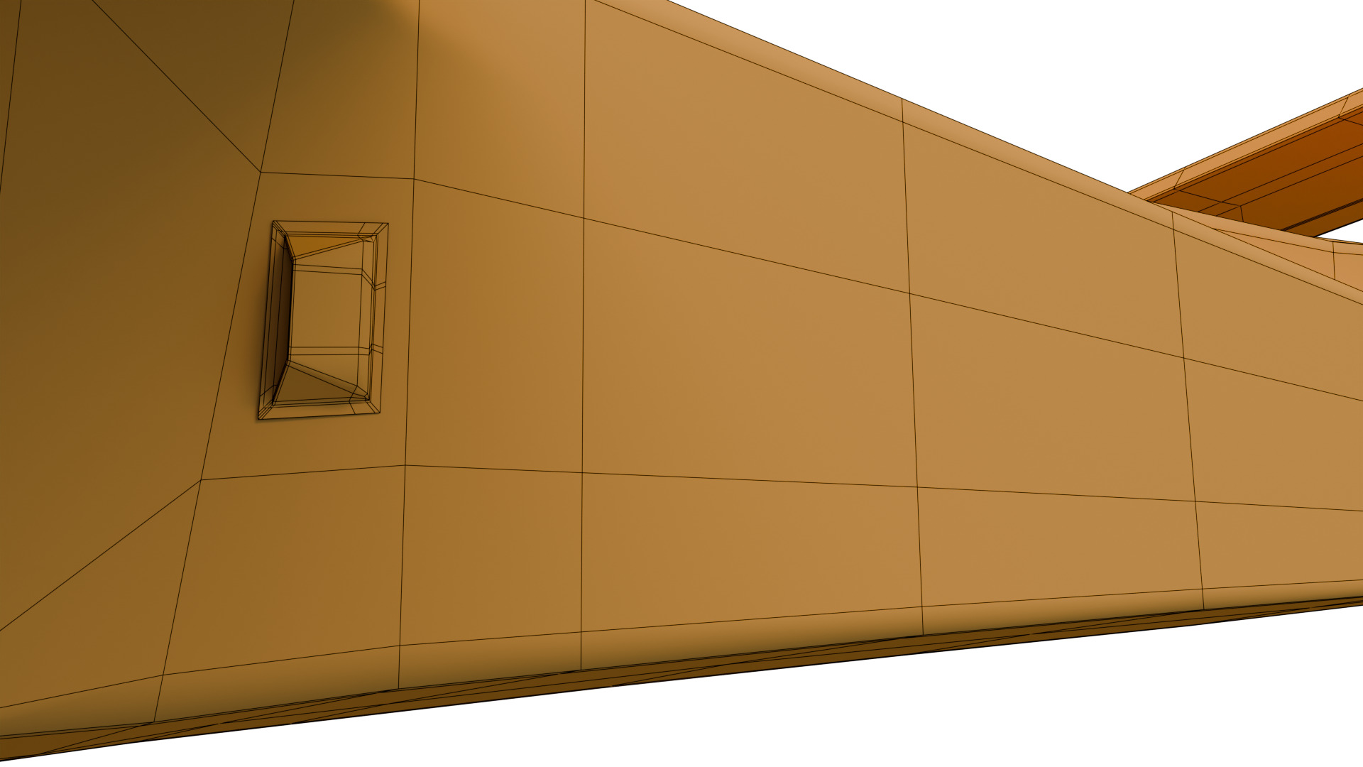 Safari Plane - Medium Poly Game-Ready 3D Model Low-poly 3D model_25