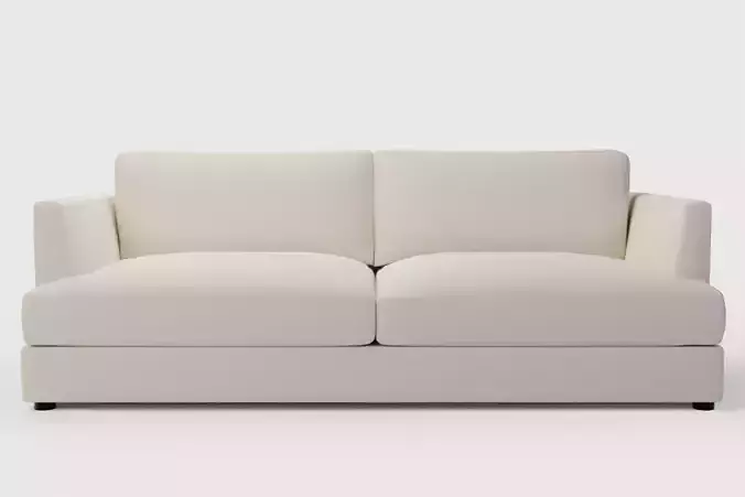 Haven Sofa Trillium Performance Washed Canvas Sand