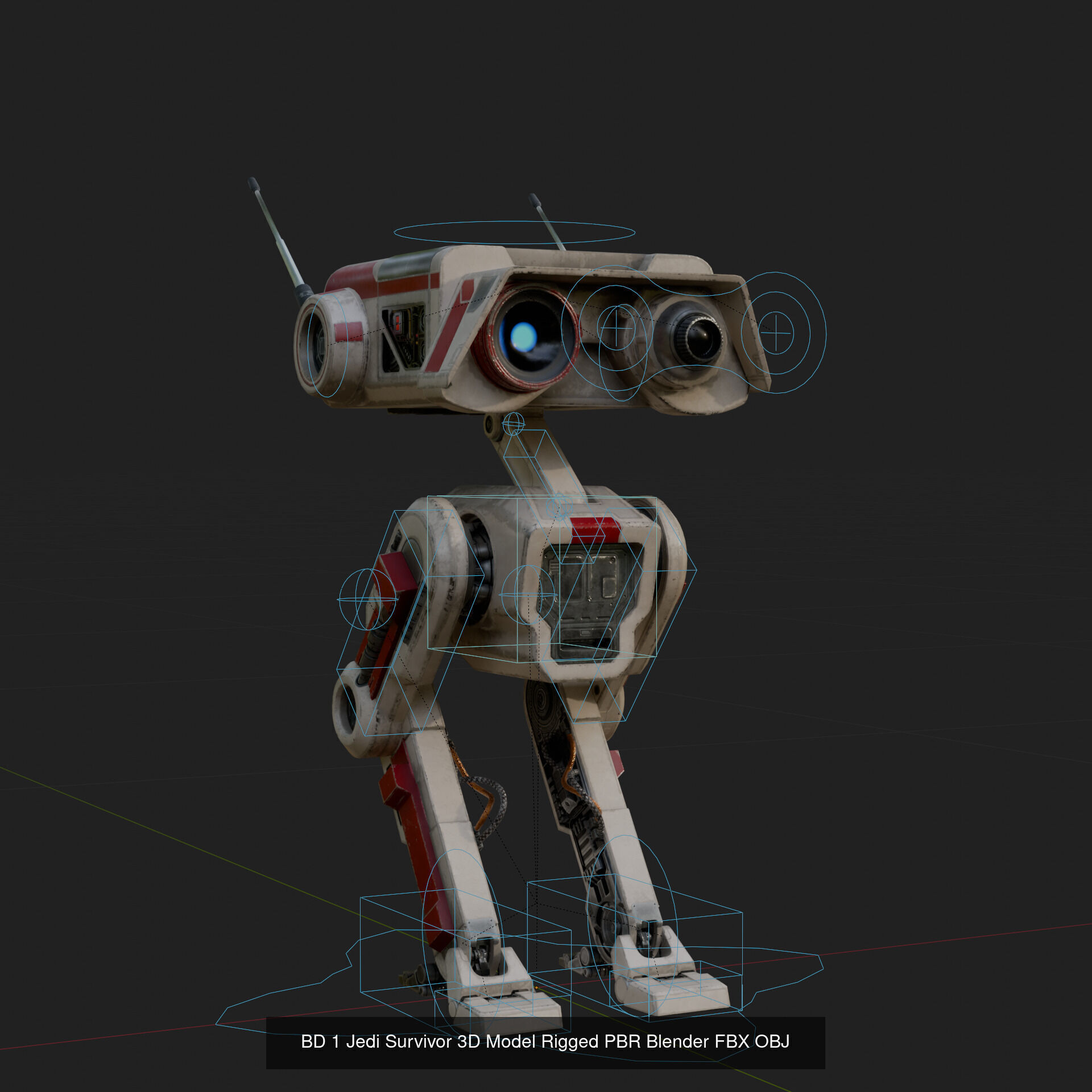 Star Wars 3D Model Collection Rigged Bundle Blender FBX OBJ _3
