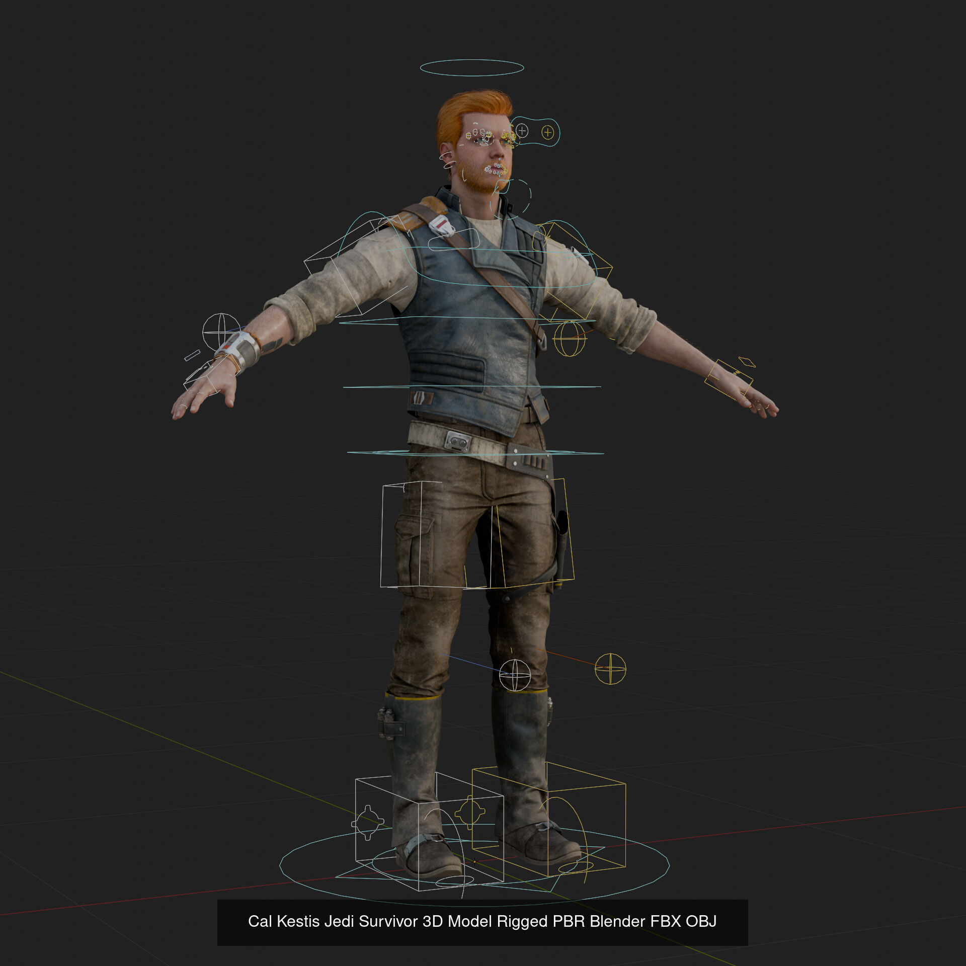 Star Wars 3D Model Collection Rigged Bundle Blender FBX OBJ _1