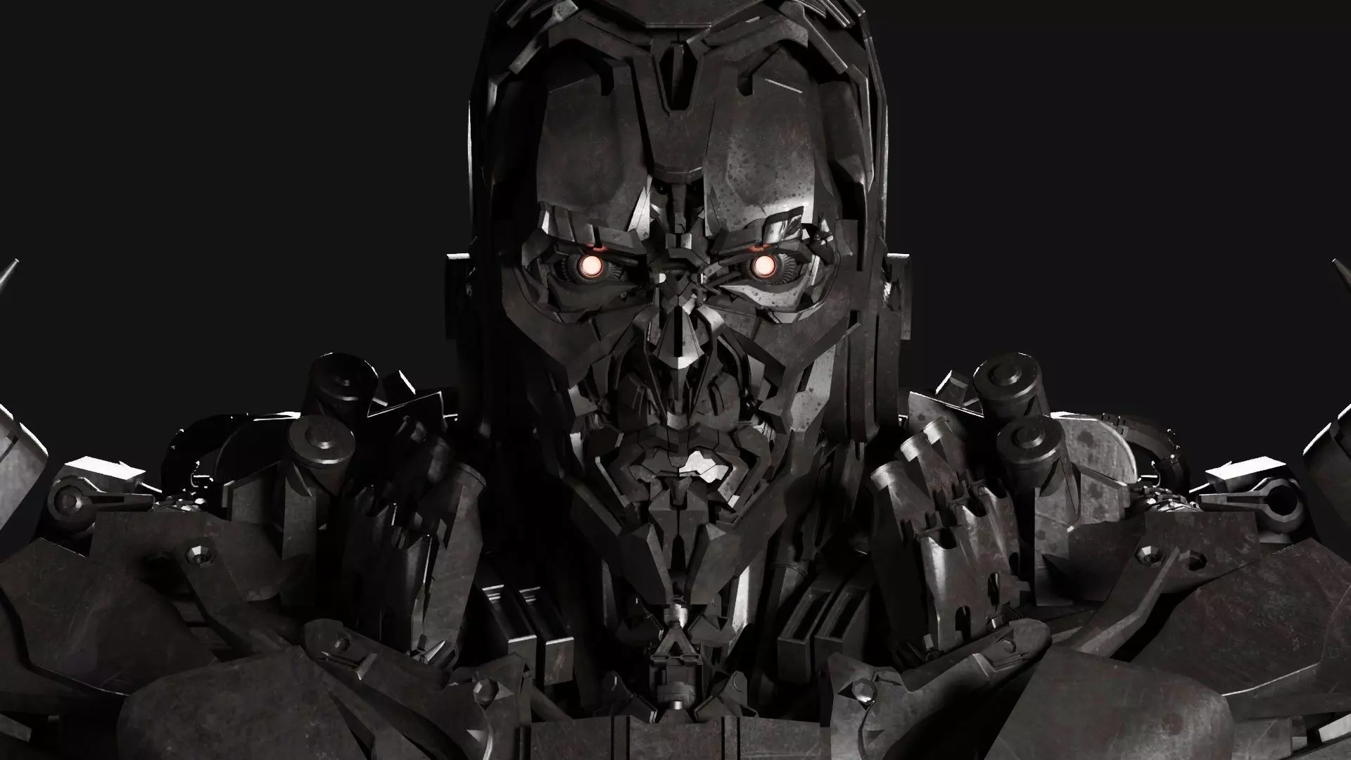 Cinematic Sci-Fi Tranformer - AAA Hard Surface 3D Model 3D model_0