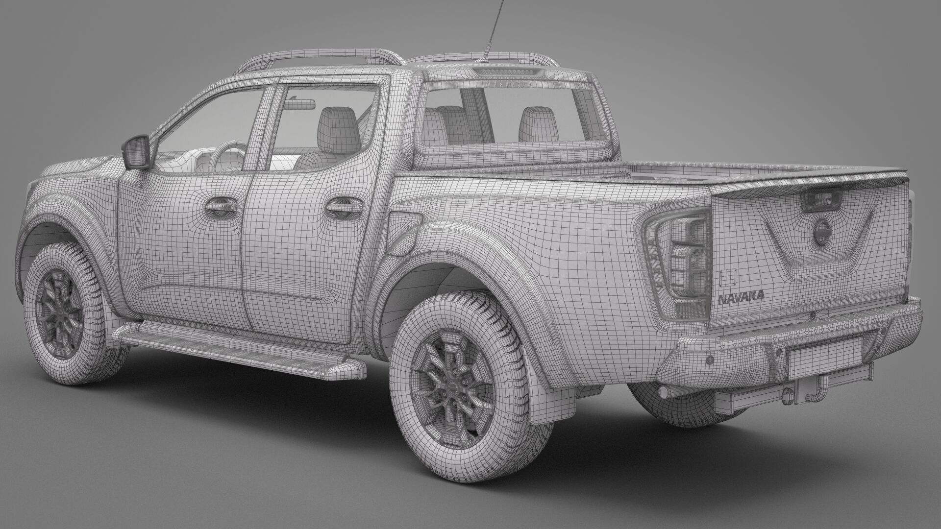 2020 Nissan Navara Double Cab 3D model_18