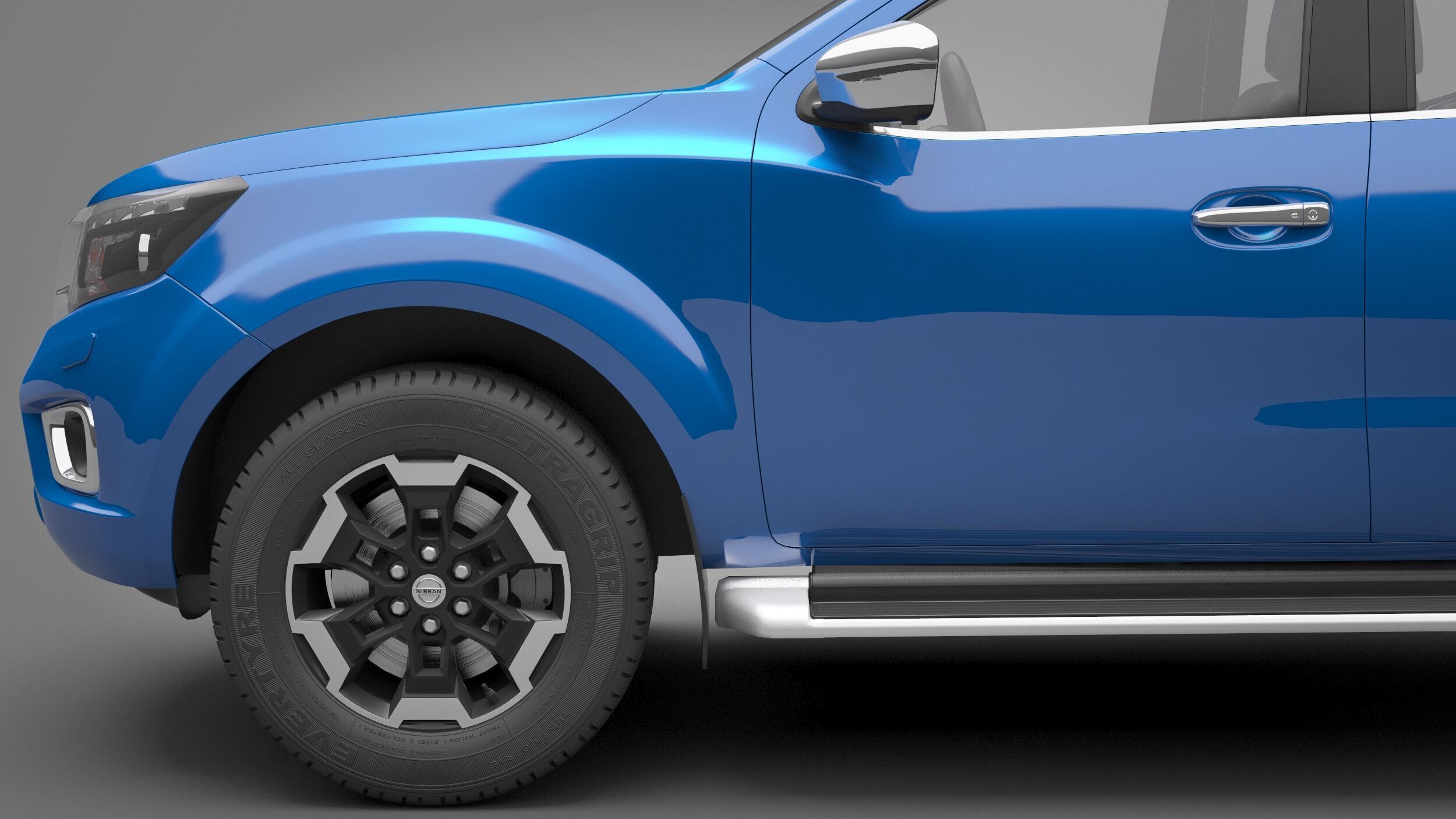 2020 Nissan Navara Double Cab 3D model_11