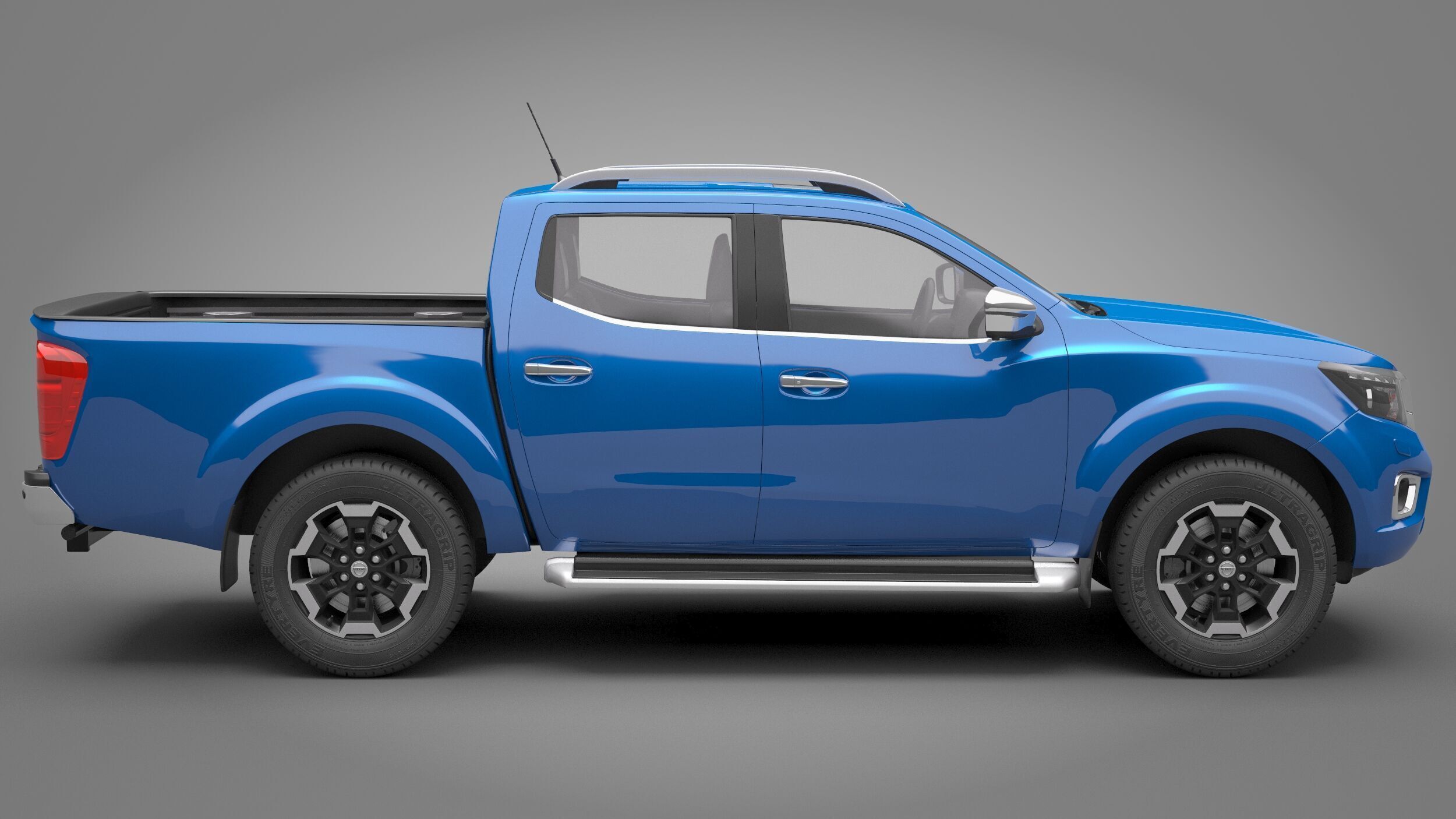 2020 Nissan Navara Double Cab 3D model_3