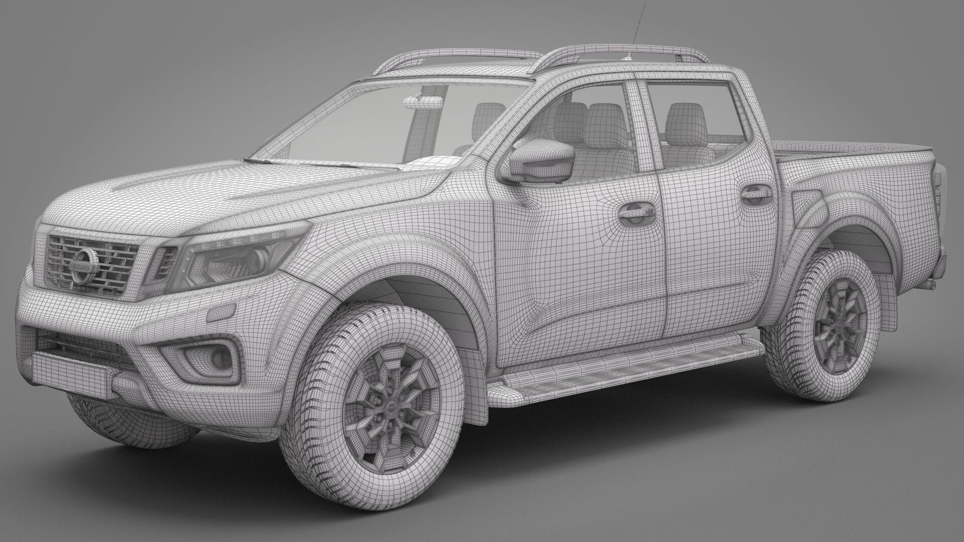 2020 Nissan Navara Double Cab 3D model_15
