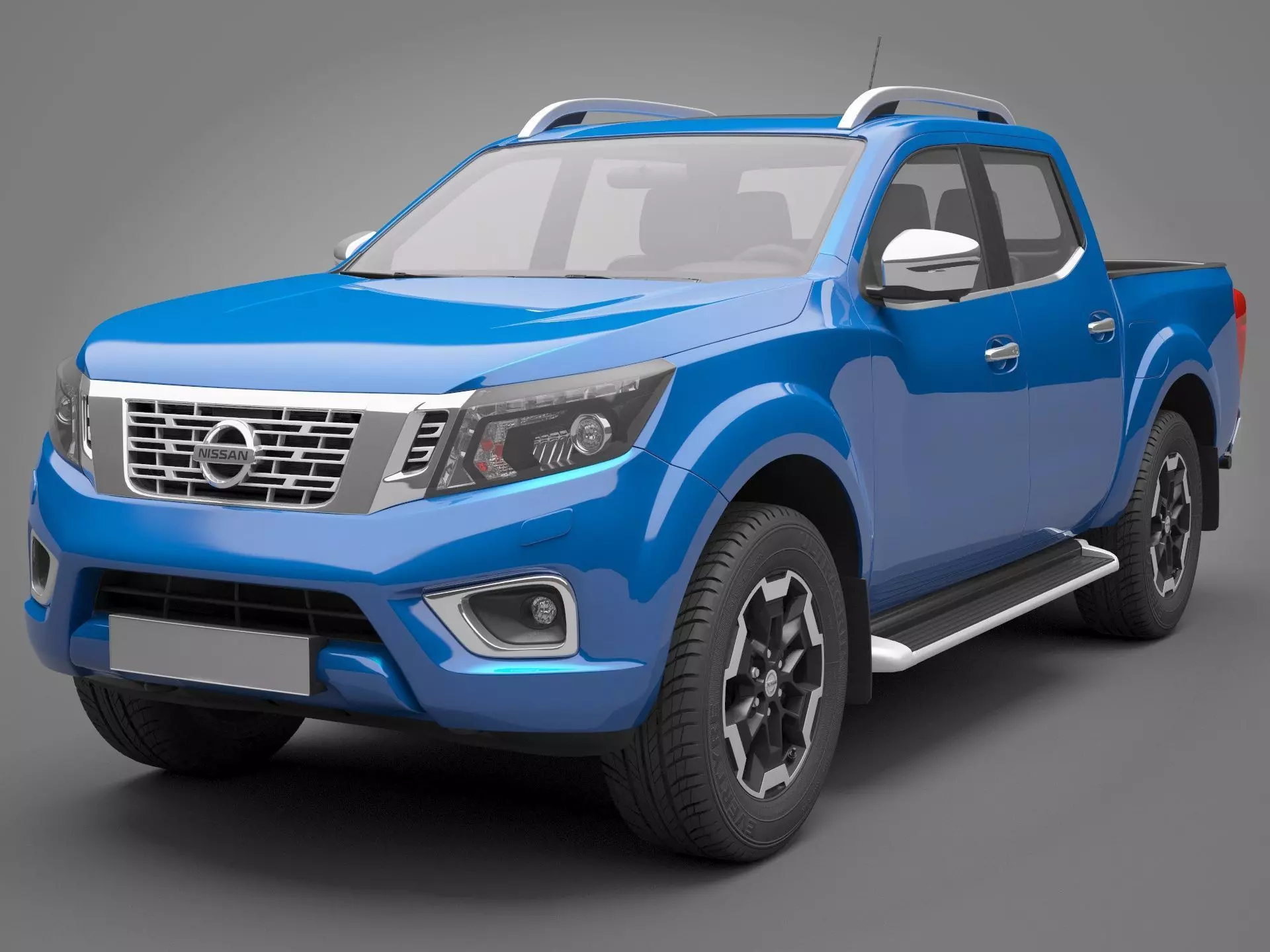 2020 Nissan Navara Double Cab 3D model_0