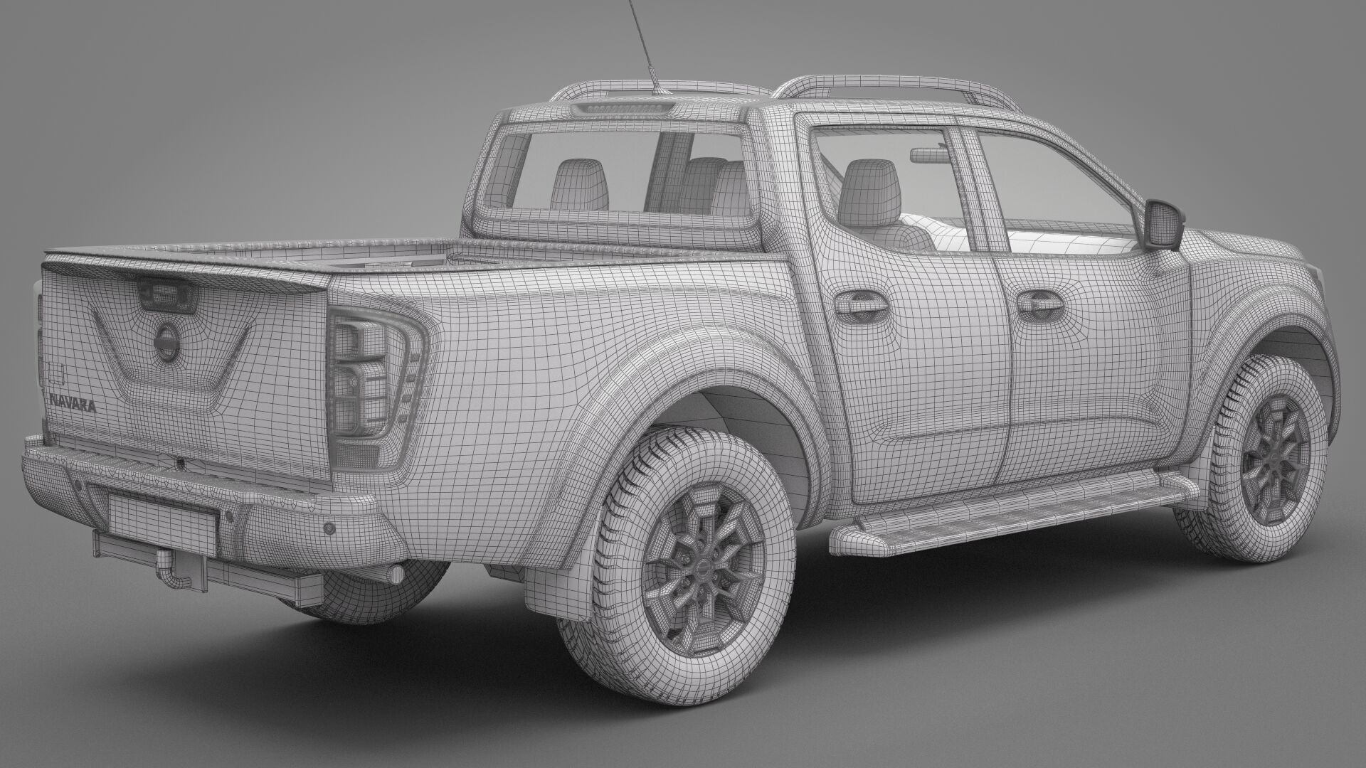 2020 Nissan Navara Double Cab 3D model_17