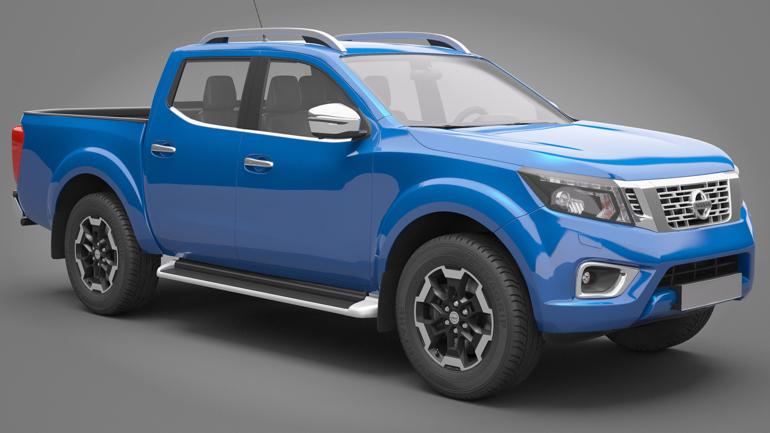 2020 Nissan Navara Double Cab 3D model_2