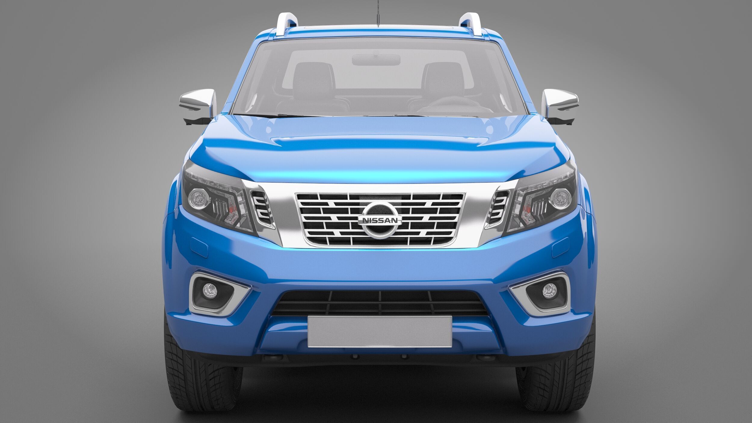 2020 Nissan Navara Double Cab 3D model_1