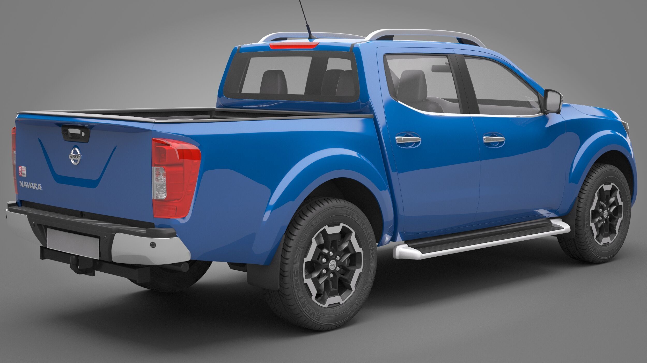 2020 Nissan Navara Double Cab 3D model_4