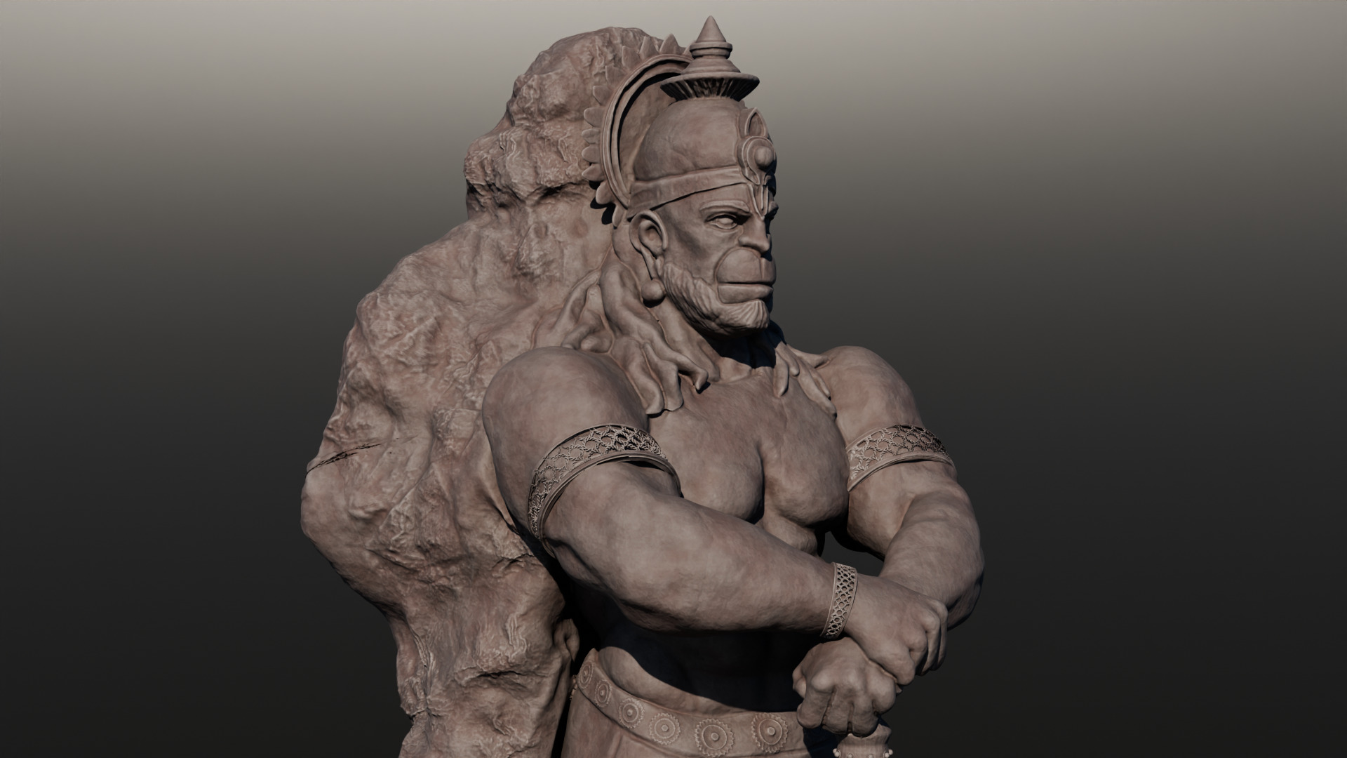 Hanuman  3D model_4