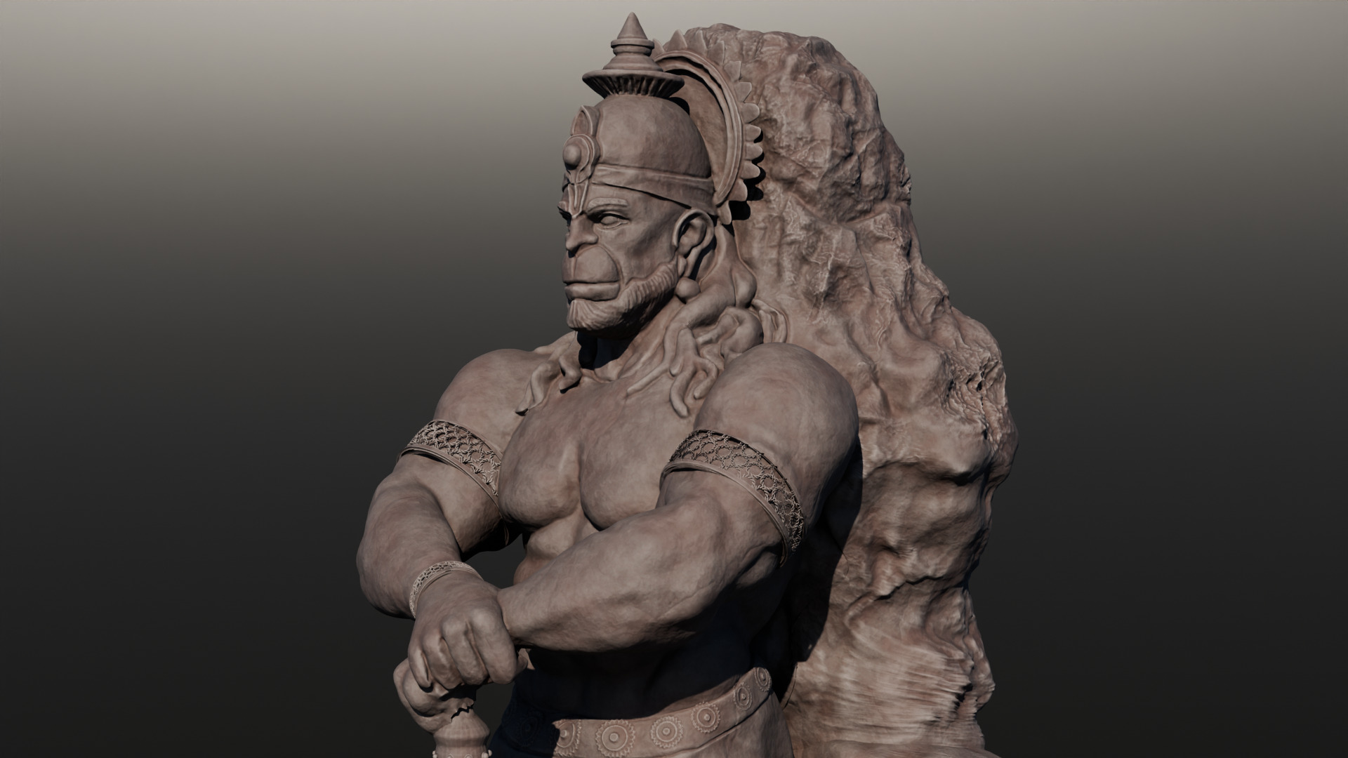 Hanuman  3D model_5