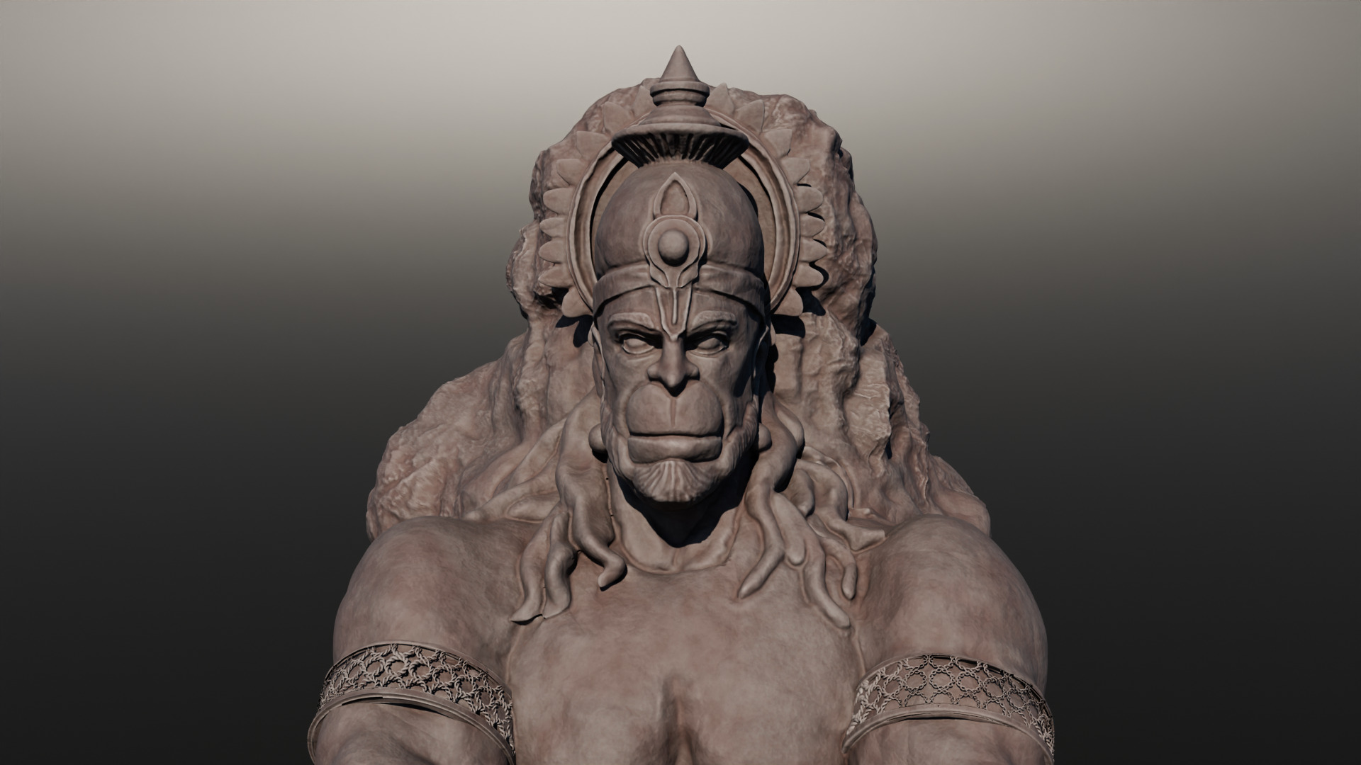 Hanuman  3D model_2