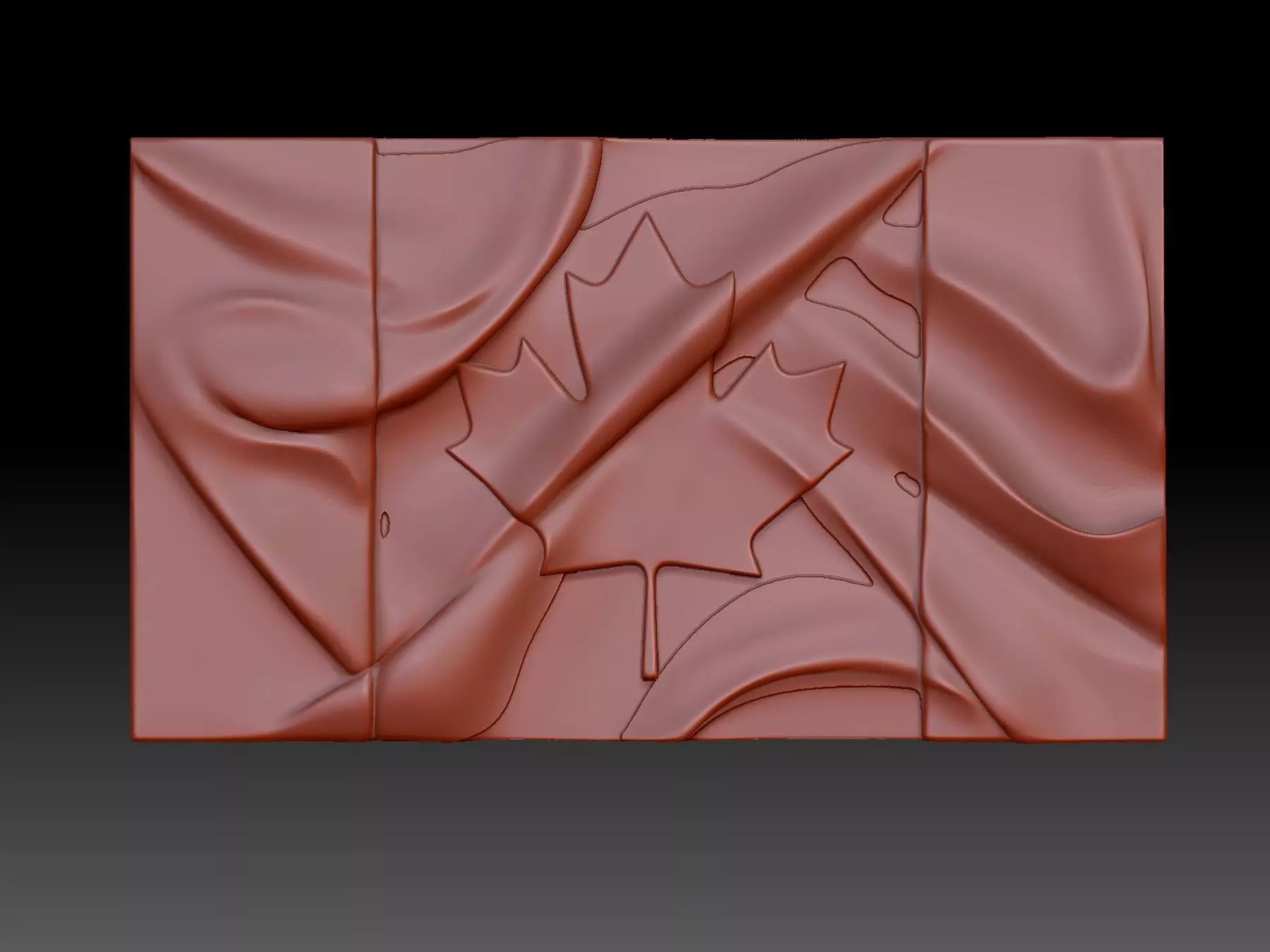 Flag Canada 3D print model