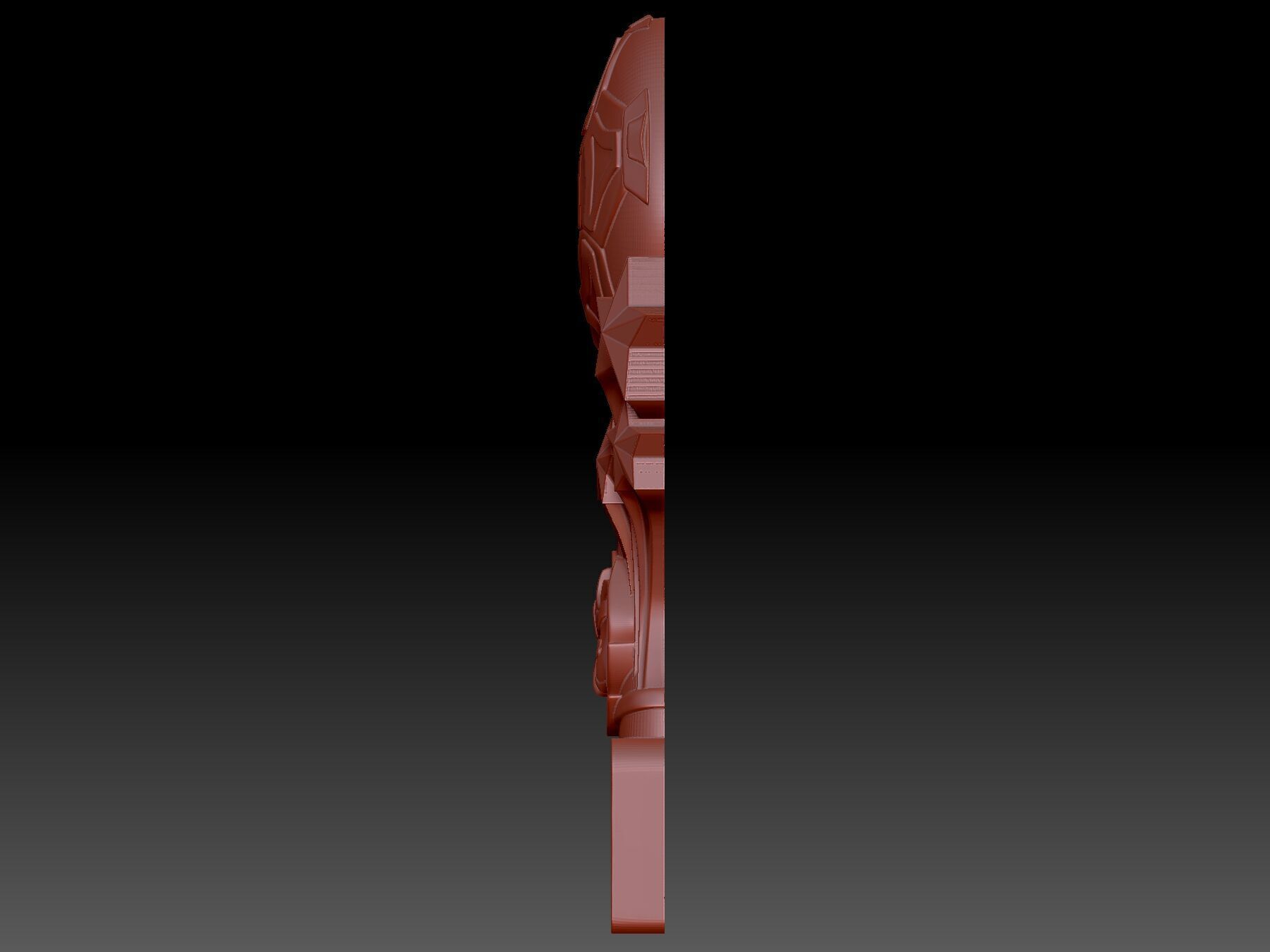 Football Cup 3D print model_1