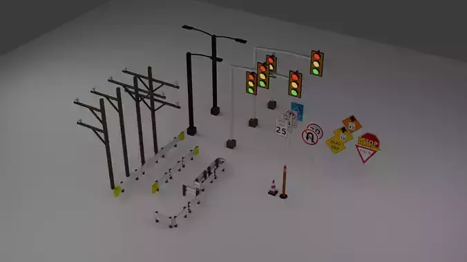 Simple Street Props Pack