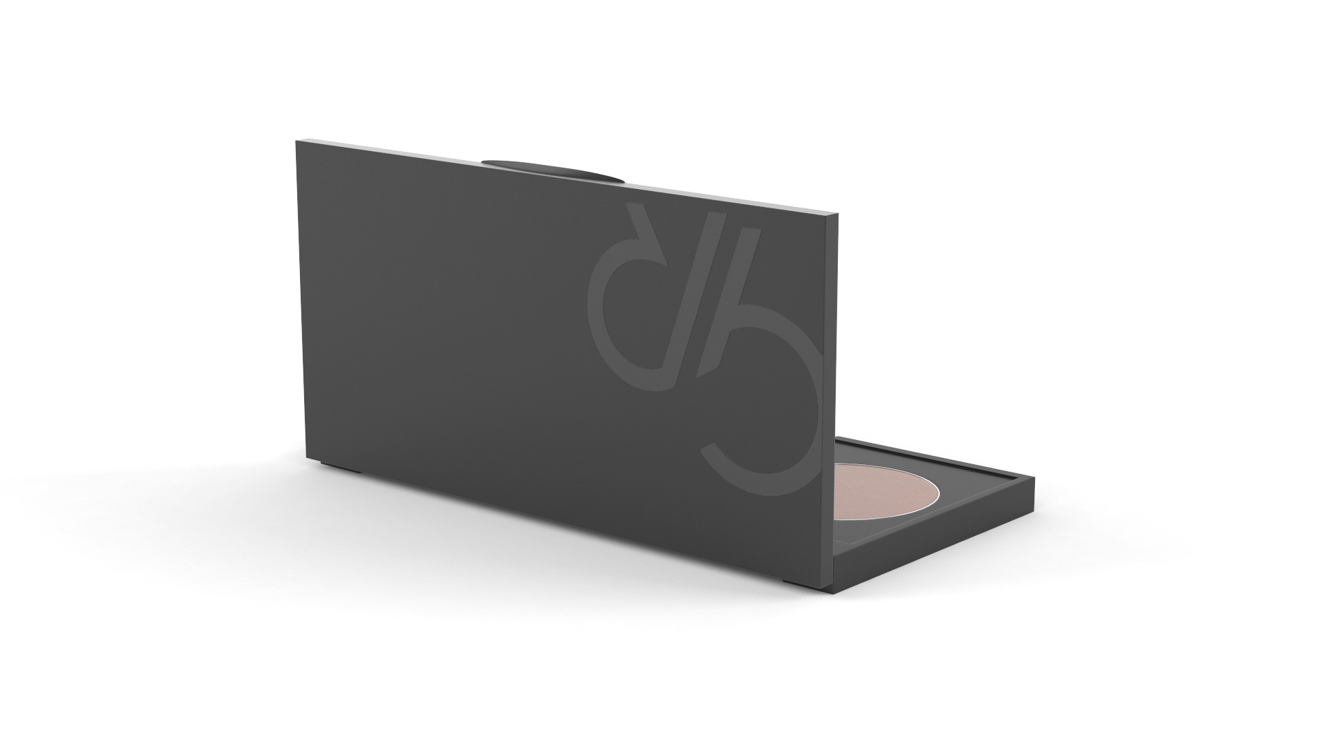 Eye Shadow Palette 3D model_4